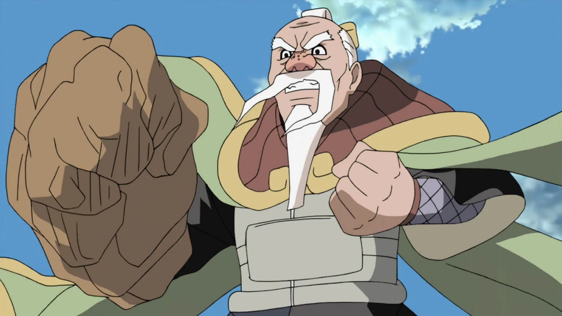 Onoki as seen in Naruto (Image via Studio Pierrot)